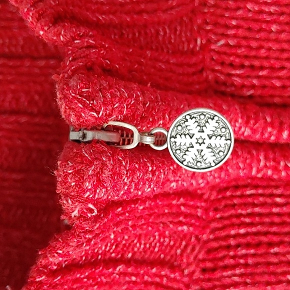 Vintage Northern Reflections Quarter Zip Pullover Sweater M - Picture 4 of 8